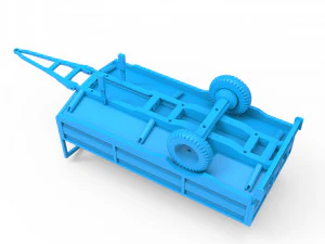 trailer 3D Print Model