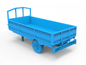 trailer 3D Print Model