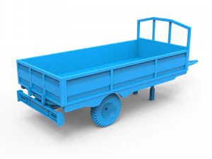trailer 3D Print Model