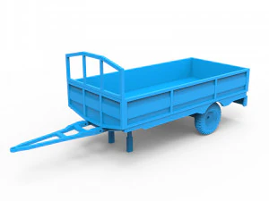 trailer 3D Print Model