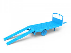 trailer 3D Print Model