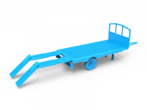 trailer 3D Print Model