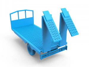 trailer 3D Print Model
