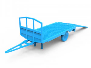 trailer 3D Print Model