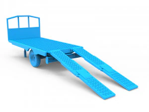 trailer 3D Print Model