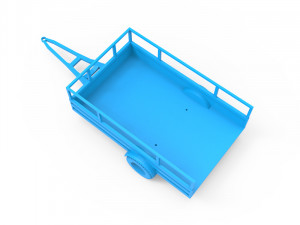 trailer 3D Print Model
