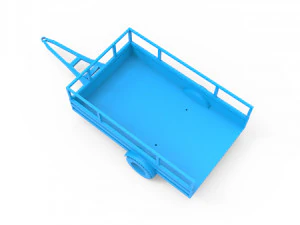trailer 3D Print Model
