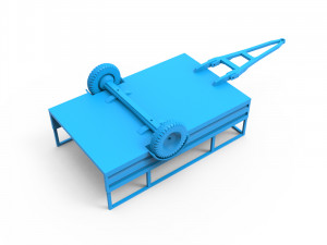 trailer 3D Print Model