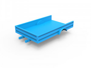 trailer 3D Print Model