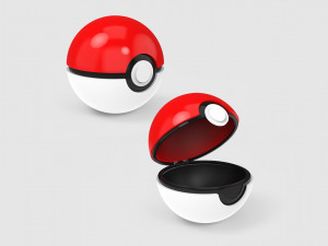 pokeball Modelo de impresión 3D