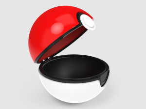 pokeball 3D Baskı Modeli