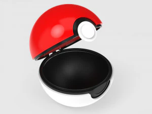 pokeball 3D Print Model