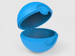 pokeball 3D Baskı Modeli