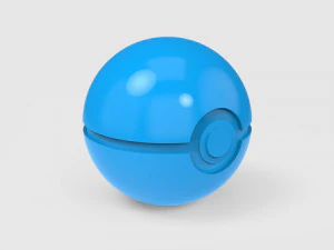 pokeball 3D Print Model
