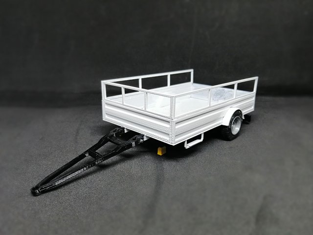 trailer Model Cetak 3D .c4d .max .obj .3ds .fbx .stl .blend 