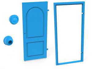 internal door 3D 打印模型