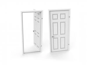 puerta Modelo de impresión 3D