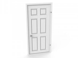 porta Modelo de Impressão 3D