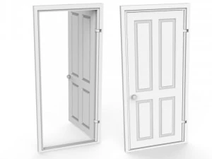 internal door 3D Print Model
