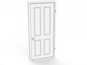 internal door 3Dプリントモデル