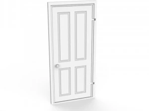 internal door 3D Print Model