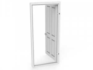 internal door 3Dプリントモデル