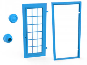 internal door 3d printing model 3D Print Model