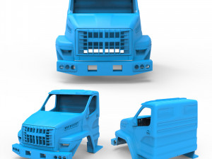 ural next truck cabin 3d printing model 3D Print Model