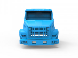 ural next truck cabin 3d printing model 3D Принт Модель