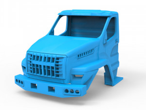 ural next truck cabin 3d printing model 3D Принт Модель