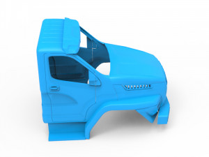 ural next truck cabin 3d printing model 3D Принт Модель