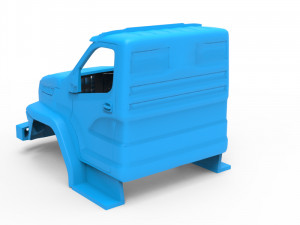 ural next truck cabin 3d printing model 3D Принт Модель