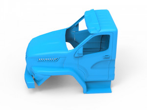 ural next truck cabin 3d printing model 3D Принт Модель