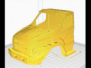 ural next truck cabin 3d printing model 3D Принт Модель
