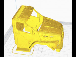 ural next truck cabin 3d printing model 3D Принт Модель