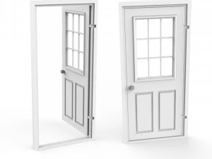 internal door 3D Print Model