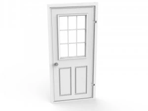 internal door 3D Print Model