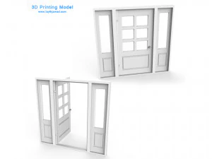 puerta exterior Modelo de impresión 3D