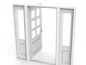 external door 3D Print Model