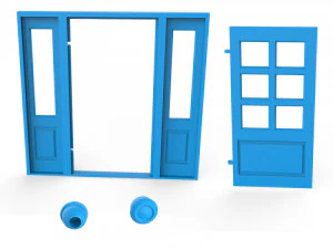 external door 3D Print Model