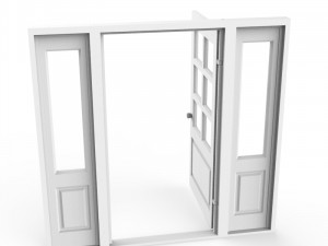 external door 3D Print Model