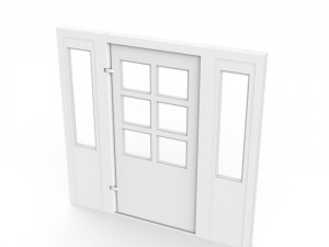 external door 3D Print Model