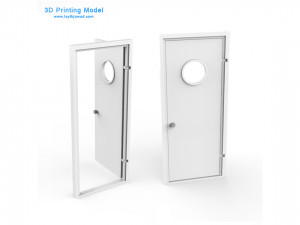 internal door 3D Print Model