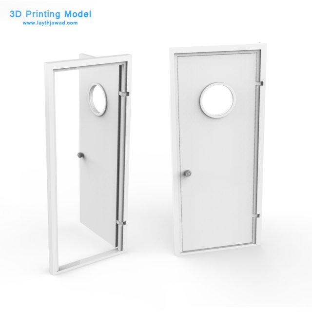 Free STL file cupboard door stop 🚪・3D print design to download