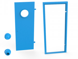 internal door Modelo de impresión 3D