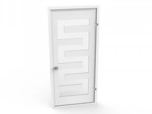 porta interna Modelo de Impressão 3D