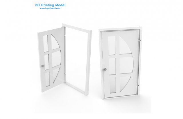 internal door Modelo de Impressão 3D .c4d .max .obj .3ds .fbx .stl .blend 