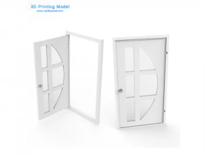 interne deur 3D printmodel