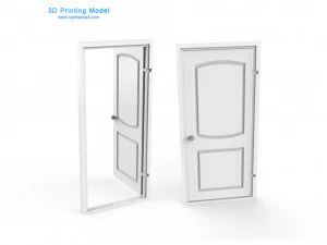 내부 문 3D 프린트 모델