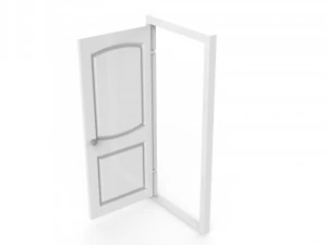 porta interna Modelo de Impressão 3D